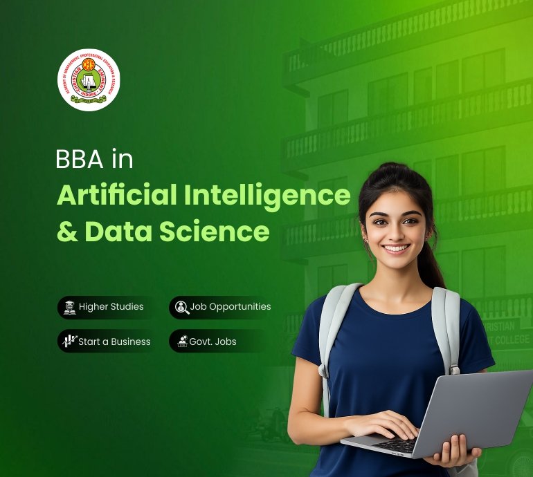 BBA in AI & Data Science: Your Future-Ready Career at Christian Eminent College, Indore