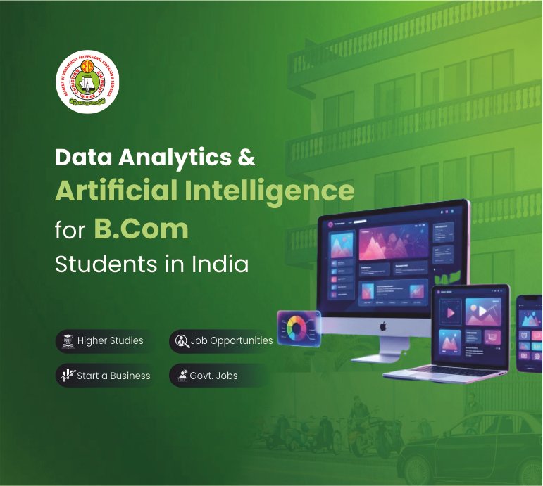 Data Analytics & Artificial Intelligence for B.Com Students in India